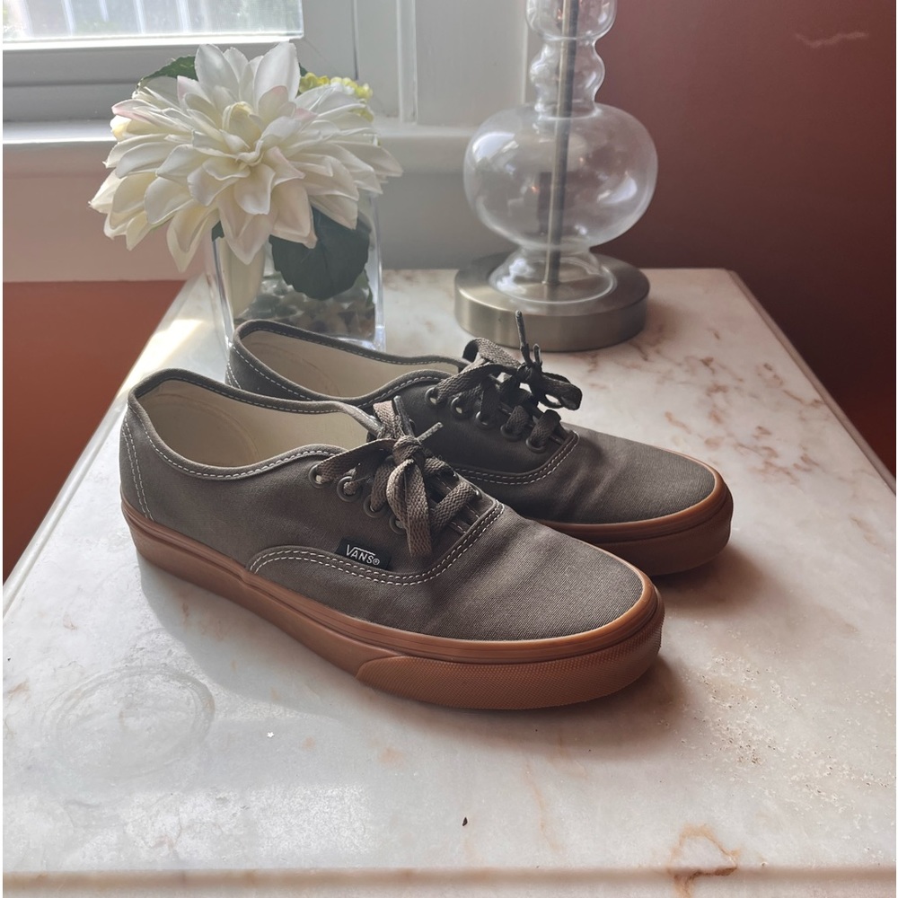 Dark green Vans